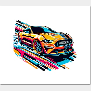 Mustang Posters and Art